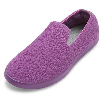 Slip On Allbirds Μαλλί Lounger Fluffs ανδρικα μωβ | GR4088IS