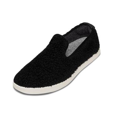 Slip On Allbirds Μαλλί Lounger Fluffs ανδρικα Μπεζ μαυρα | GR4089UT