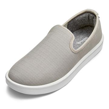 Slip On Allbirds Μαλλί Lounger Woven ανδρικα γκρι | GR4086PQ