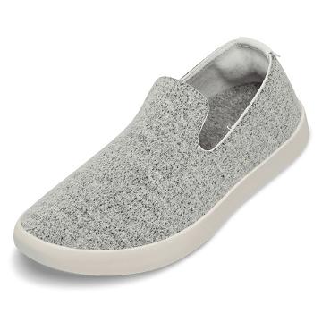 Slip On Allbirds Μαλλί Loungers ανδρικα γκρι ασπρα | GR4097NB
