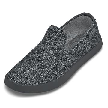 Slip On Allbirds Μαλλί Loungers ανδρικα μαυρα γκρι | GR4099GL