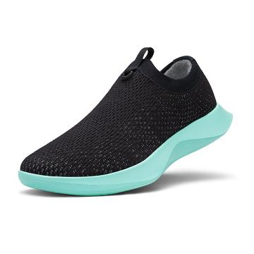 Αθλητικά Παπούτσια Allbirds Tree Dasher Relay γυναικεια μαυρα μεντα | GR4473SO