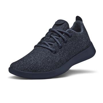 Αθλητικά Παπούτσια Allbirds Μαλλί Runner ανδρικα σκουρο μπλε | GR4054GL