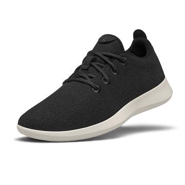 Αθλητικά Παπούτσια Allbirds Μαλλί Runner ανδρικα μαυρα ασπρα | GR4066EX