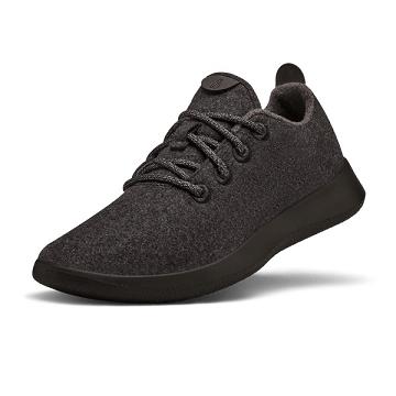 Αθλητικά Παπούτσια Allbirds Μαλλί Runner ανδρικα μαυρα | GR4068QZ