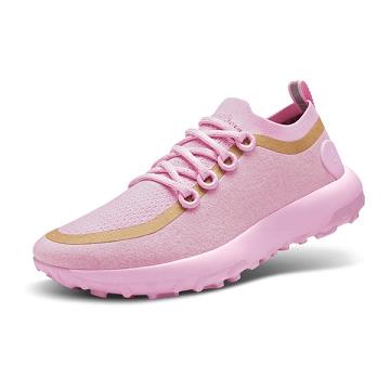 αδιαβροχα παπουτσια Allbirds Trail Runner SWT Mizzles ανδρικα ροζ | GR4243OR