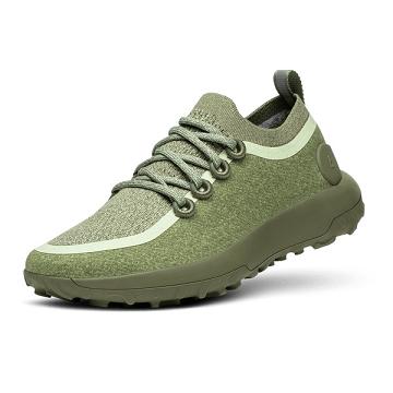 αδιαβροχα παπουτσια Allbirds Trail Runner SWT Mizzles ανδρικα Ελιά | GR4245UT