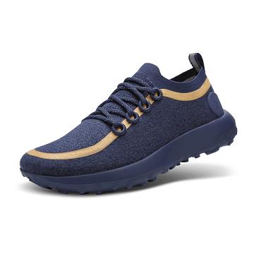 αδιαβροχα παπουτσια Allbirds Trail Runner SWT Mizzles γυναικεια σκουρο μπλε | GR4694NB