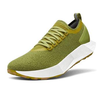αδιαβροχα παπουτσια Allbirds Μαλλί Flyer Mizzles ανδρικα Ελιά | GR4238FM