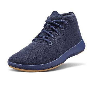 αδιαβροχα παπουτσια Allbirds Μαλλί Runner-up Mizzles ανδρικα σκουρο μπλε | GR4259AP