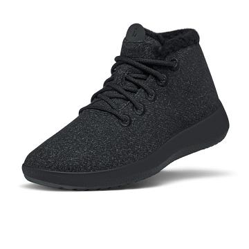 αδιαβροχα παπουτσια Allbirds Μαλλί Runner-up Mizzle Fluffs γυναικεια Μπεζ μαυρα | GR4682AP