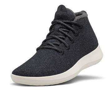 αδιαβροχα παπουτσια Allbirds Μαλλί Runner-up Mizzles γυναικεια γκρι ασπρα | GR4698XF