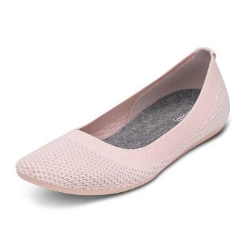 παπουτσια μπαλαρινεσ Allbirds Tree Breezers γυναικεια ροζ | GR4669NB